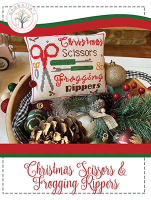 Christmas Scissors & Frogging Rippers - Anabella's Pattern