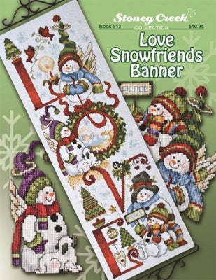 Love Snowfriends Banner - Stoney Creek Collection Pattern
