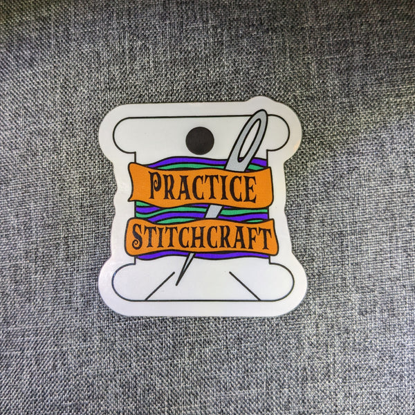 Practice Stitchcraft - Vinyl Sticker