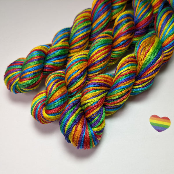 Taste the Rainbow - Hand Dyed Cotton Floss - PRE ORDER