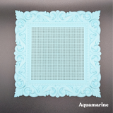 Baroque Square Frame - a 3D Printed Stitchable Object - PRE-ORDER