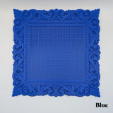 Baroque Square Frame - a 3D Printed Stitchable Object - PRE-ORDER