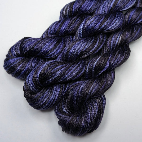 Blackout - Hand Dyed Cotton Floss - PRE ORDER