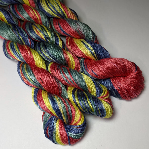 Crest - Hand Dyed Cotton Floss - PRE ORDER