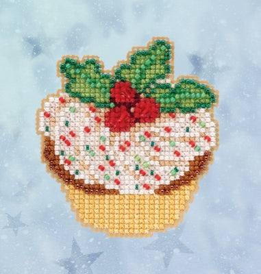 Mill Hill Kit - Holly Cupcake