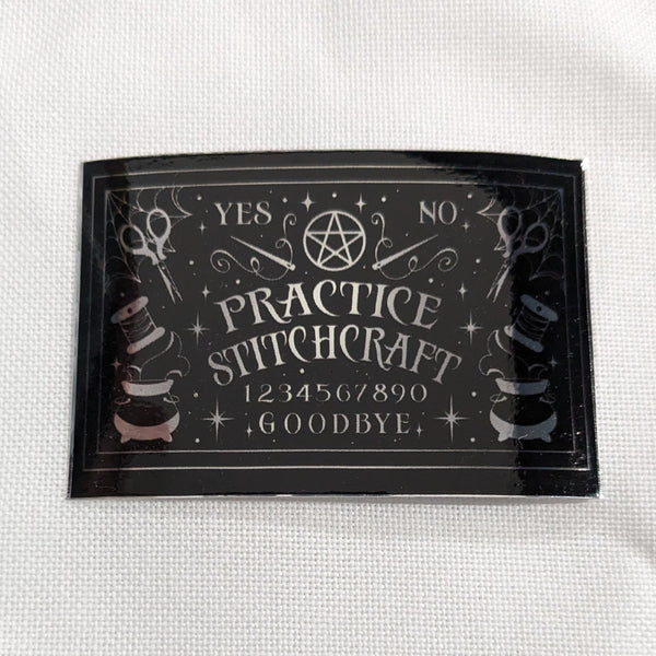 Practice Stitchcraft Stitchy Spirit Board - Metallic Sticker