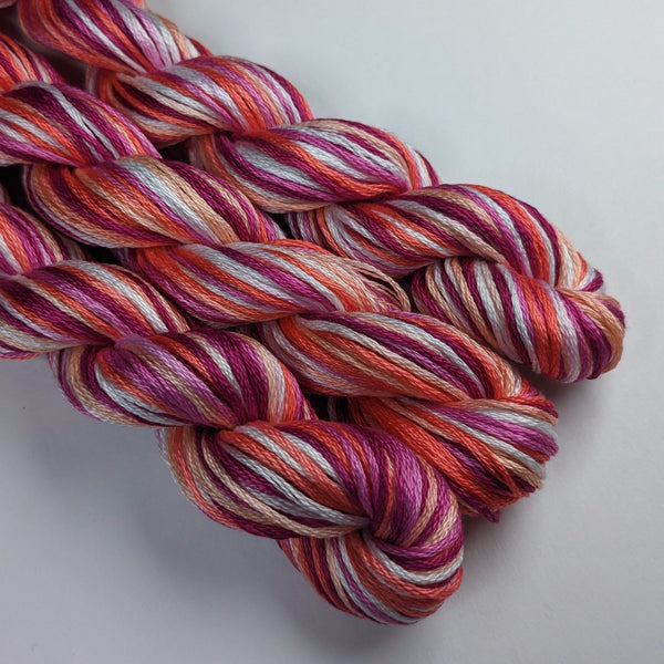 Lesbian Flag - Hand Dyed Cotton Floss - PRE ORDER