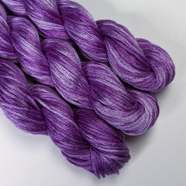Purple People Eater - Hand Dyed Cotton Floss - PRE ORDER