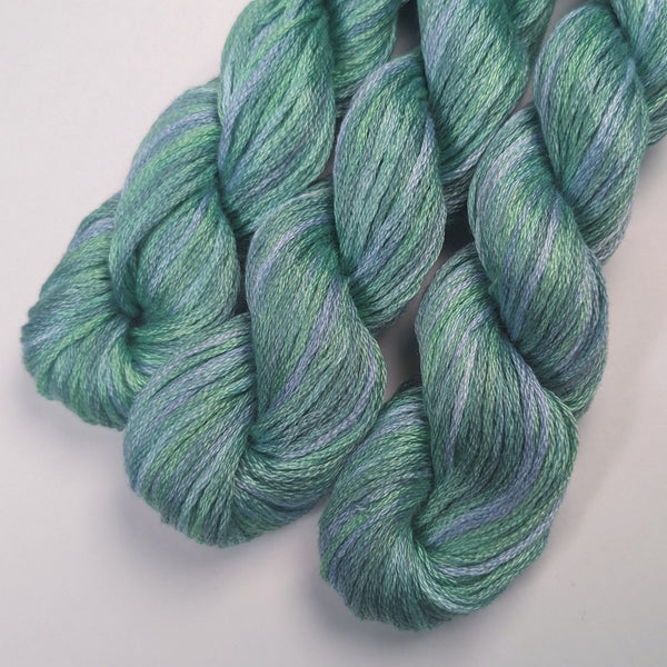 Sea Foam - Hand Dyed Cotton Floss - PRE ORDER