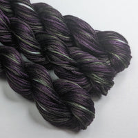 Sage & Eggplant - Hand Dyed Cotton Floss - PRE ORDER