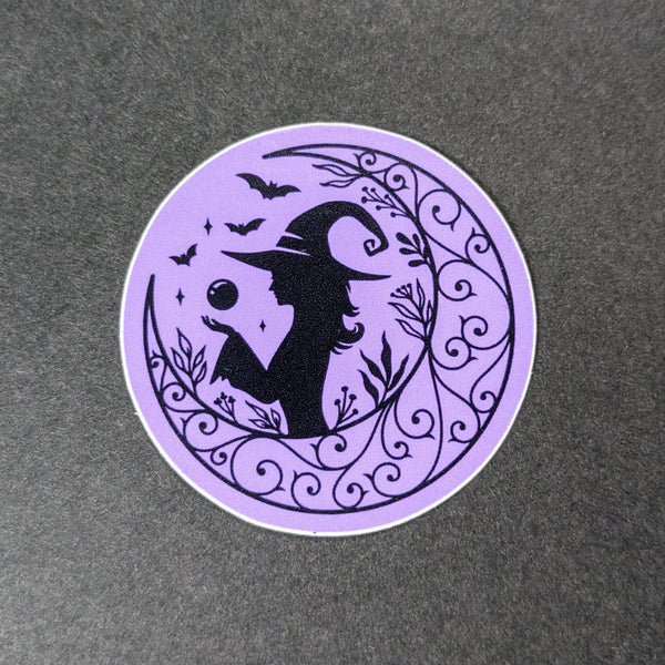 Crystal Witch - Vinyl Sticker