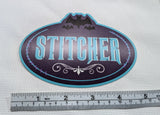 The Haunted Stitcher - Stitcher Nametag Car Magnet - PRE-ORDER
