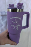 Pacific Stitching - 30oz Mug with Straw & Twist Closure