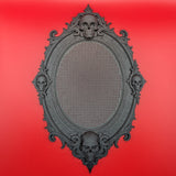 Oval Baroque Skull Frame - a 3D Printed Stitchable Object - PRE-ORDER