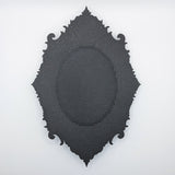 Oval Baroque Skull Frame - a 3D Printed Stitchable Object - PRE-ORDER