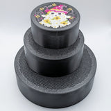Round Stitchable Box - Choose from 3 Sizes - a 3D Printed Stitchable Object - PRE-ORDER