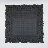 Baroque Square Frame - a 3D Printed Stitchable Object - PRE-ORDER