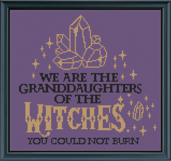 Witches You Could Not Burn - Digital Pattern Download