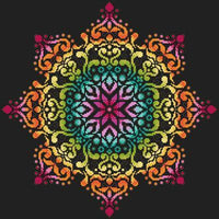 Full Rainbow Mandala 2 - Shannon Christine Designs Pattern
