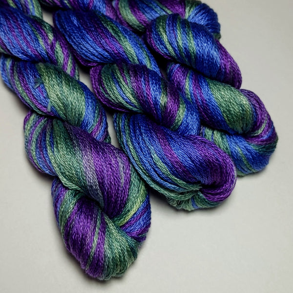 Aurora Borealis - Hand Dyed Cotton Floss - PRE ORDER