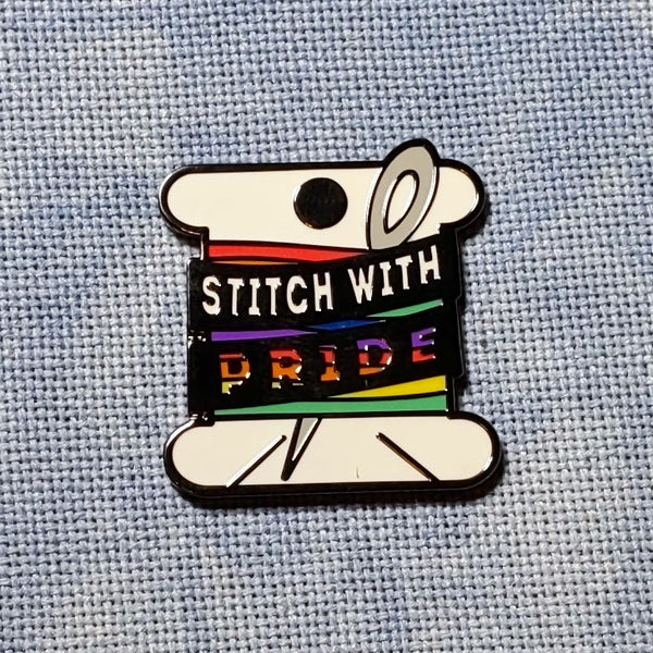 I Stitch Past My Bedtime Magnetic Enamel Needle Minder – Snarky